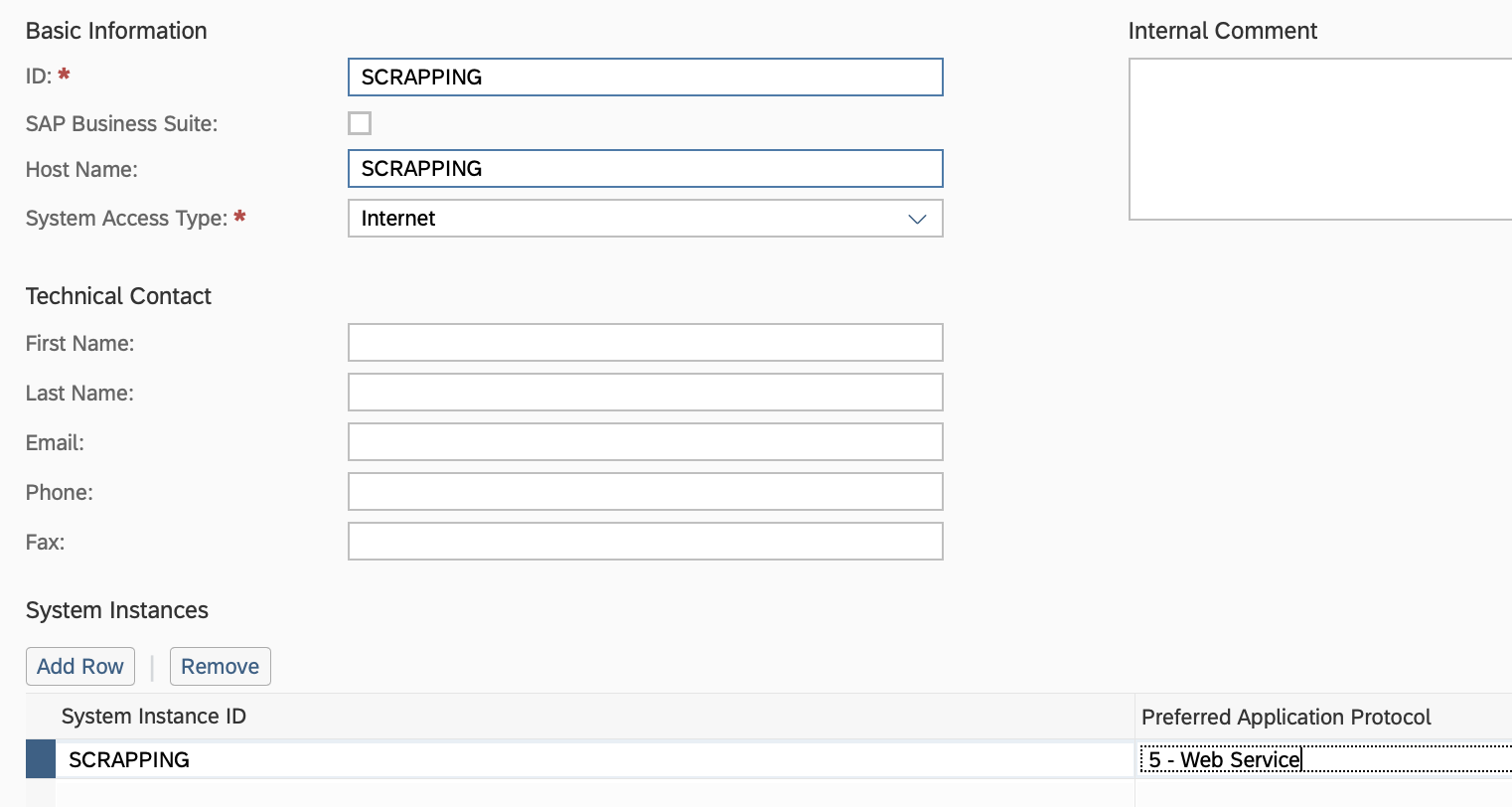 SAP Business ByDesign Communication System